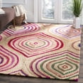 thumbnail image 1 of SAFAVIEH Cape Cod Bertrand Geometric Area Rug, Natural/Multi, 3' x 5', 1 of 8