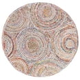 thumbnail image 1 of SAFAVIEH Cape Cod Bora Geometric Area Rug, Beige/Multi, 6' x 6' Round, 1 of 12