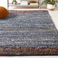 thumbnail image 1 of SAFAVIEH Cape Cod Carleen Geometric Area Rug, Natural/Blue, 4' x 6', 1 of 11