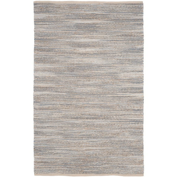 SAFAVIEH Cape Cod Celestine Distressed Runner Rug, Blue, 2' x 7'