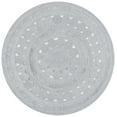 thumbnail image 1 of SAFAVIEH Cape Cod Donna Geometric Polyester Area Rug, Grey, 7' x 7' Round, 1 of 7
