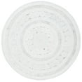 thumbnail image 1 of SAFAVIEH Cape Cod Donna Geometric Polyester Area Rug, Ivory, 7' x 7' Round, 1 of 7