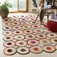 thumbnail image 1 of SAFAVIEH Cape Cod Euphemia Geometric Area Rug, Red/Natural, 4' x 6', 1 of 8