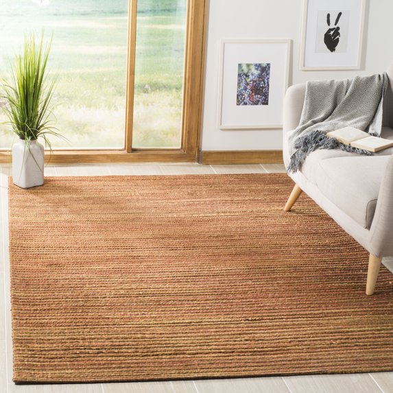SAFAVIEH Cape Cod Eustacia Southwestern Area Rug, Rust, 4' x 6'