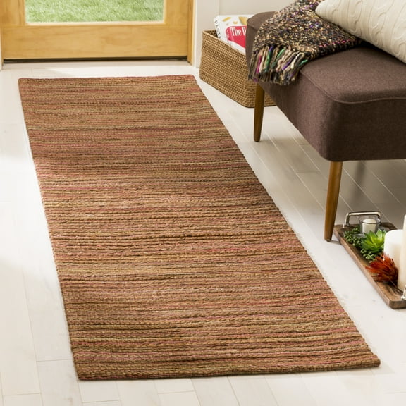 SAFAVIEH Cape Cod Eustacia Southwestern Runner Rug, Rust, 2'3" x 6'