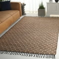 thumbnail image 1 of SAFAVIEH Cape Cod Fallon Geometric Area Rug, Charcoal/Natural, 5' x 8', 1 of 11