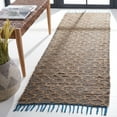 thumbnail image 1 of SAFAVIEH Cape Cod Fallon Geometric Runner Rug, Navy/Natural, 2'3" x 8', 1 of 10
