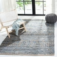 thumbnail image 1 of SAFAVIEH Cape Cod Gladwyn Geometric Area Rug, Natural/Blue, 6' x 6' Square, 1 of 10