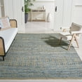 thumbnail image 1 of SAFAVIEH Cape Cod Gladwyn Geometric Area Rug, Natural/Blue, 10' x 10' Square, 1 of 10