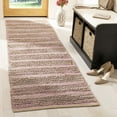 thumbnail image 1 of SAFAVIEH Cape Cod Isabella Geometric Runner Rug, Light Pink, 2'3" x 8', 1 of 11