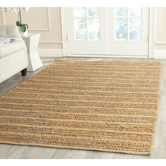 SAFAVIEH Cape Cod Isabella Geometric Area Rug, Orange, 9' x 12'