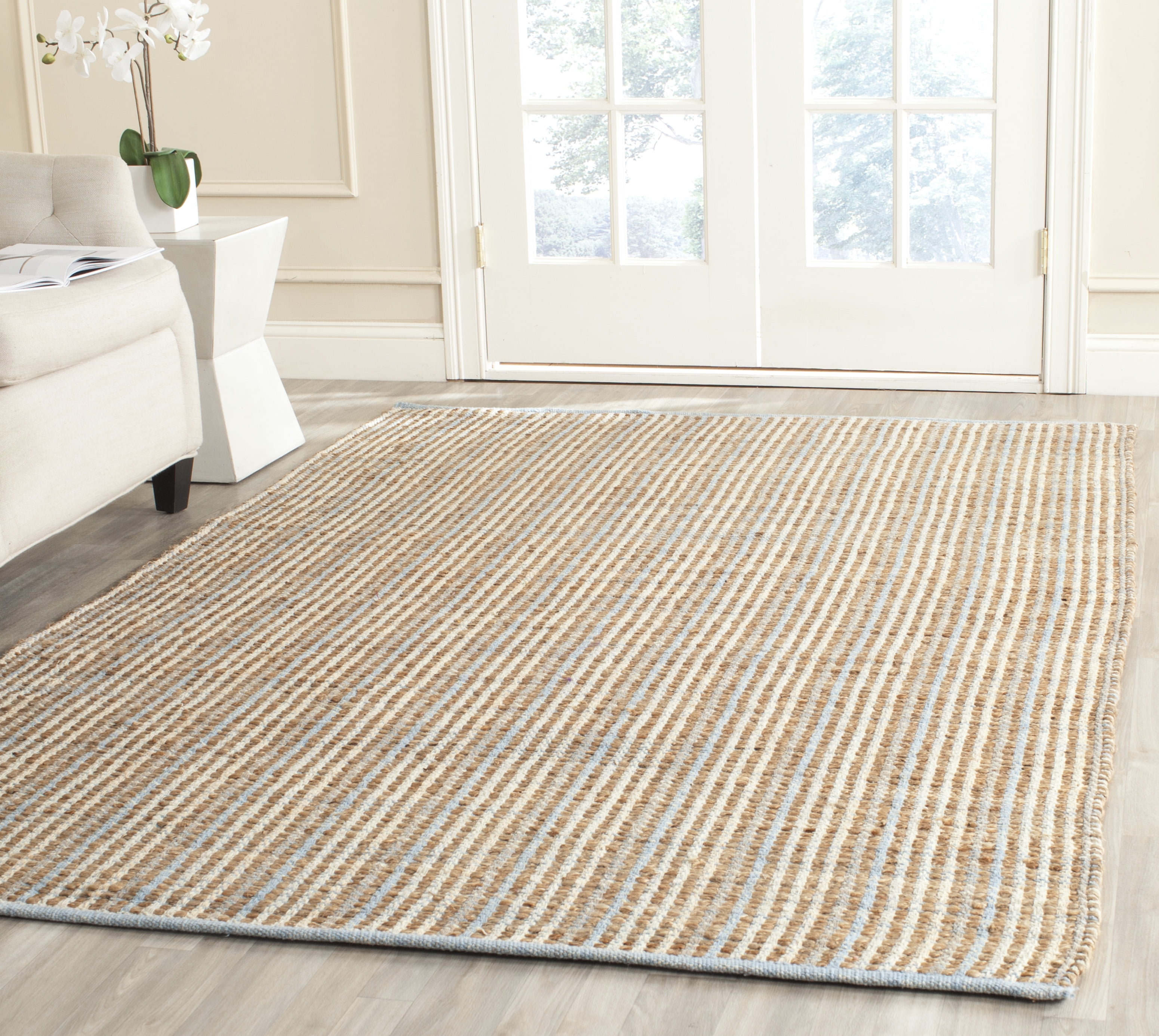 SAFAVIEH Cape Cod Ivana Geometric Area Rug, Natural, 11' x 15 ...