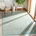 thumbnail image 1 of SAFAVIEH Cape Cod Ivana Geometric Area Rug, Green, 6' x 6' Square, 1 of 10