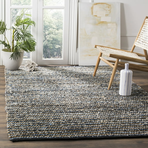 SAFAVIEH Cape Cod Jaime Geometric Area Rug, Blue, 4' x 6'