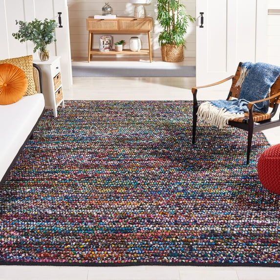 SAFAVIEH Cape Cod Janice Geometric Area Rug, Multi, 8' x 10'
