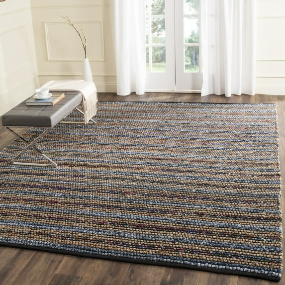 SAFAVIEH Cape Cod Jessy Geometric Area Rug, Blue/Multi, 8' x 10'