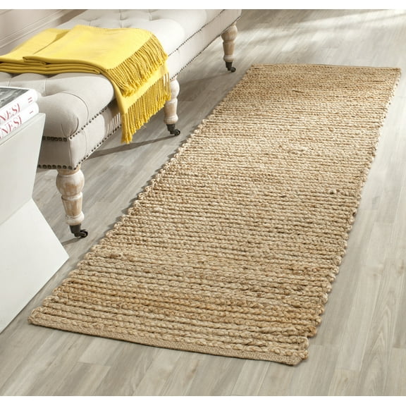 SAFAVIEH Cape Cod Jimmy Geometric Runner Rug, Natural, 2'3" x 6'