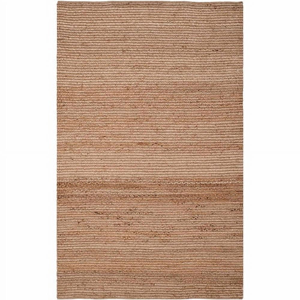Cape Cod Natural Jute Handwoven 4' x 6' Area Rug