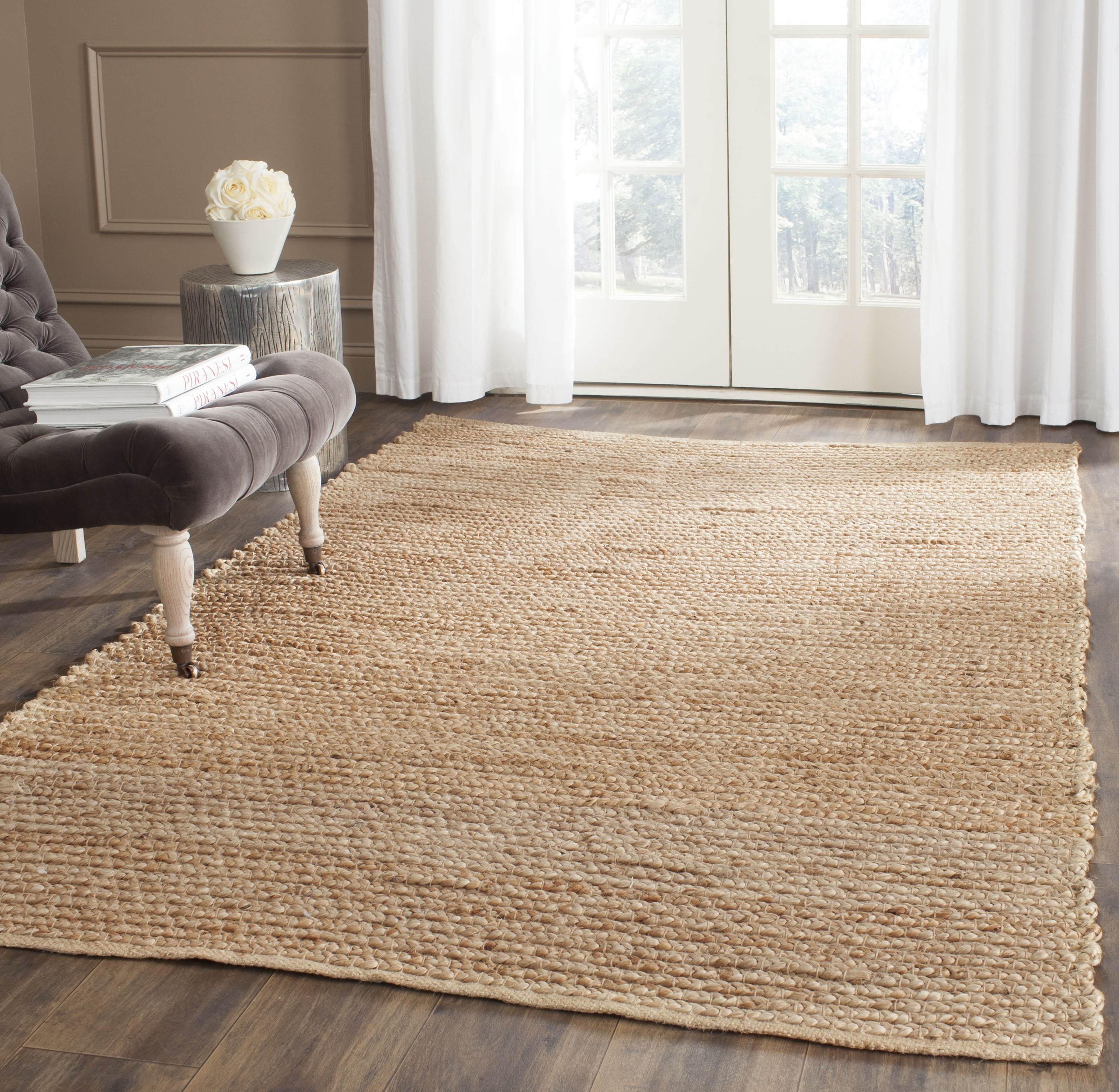 SAFAVIEH Cape Cod Jimmy Geometric Area Rug, Natural, 4' x 6'