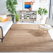 SAFAVIEH Cape Cod Jimmy Geometric Area Rug, Natural, 8' x 8' Square