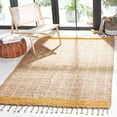 thumbnail image 1 of SAFAVIEH Cape Cod Kristen Distressed Area Rug, Gold/Natural, 4' x 6', 1 of 11