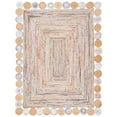 thumbnail image 1 of SAFAVIEH Cape Cod Kyle Braided Area Rug, 5' x 7' Oval, Beige/Multi, 1 of 9