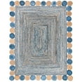 thumbnail image 1 of SAFAVIEH Cape Cod Kyle Braided Area Rug, 8' x 10', Blue/Beige, 1 of 9