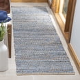 thumbnail image 1 of SAFAVIEH Cape Cod Leo Geometric Runner Rug, Natural/Blue, 2'3" x 16', 1 of 10