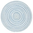 thumbnail image 1 of SAFAVIEH Cape Cod Linda Abstract Dots Polyester Area Rug, Blue/Ivory, 5' x 5' Round, 1 of 7