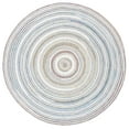 thumbnail image 1 of SAFAVIEH Cape Cod Linda Abstract Dots Polyester Area Rug, Ivory/Pink, 6' x 6' Round, 1 of 7