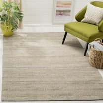 SAFAVIEH Cape Cod Lyall Geometric Area Rug, Gray/Sand, 5' x 8'