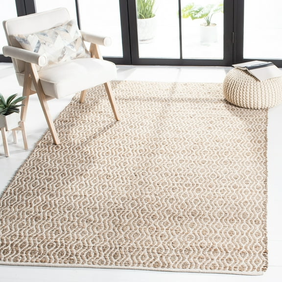 SAFAVIEH Cape Cod Lynwood Geometric Area Rug, Natural, 4' x 6'