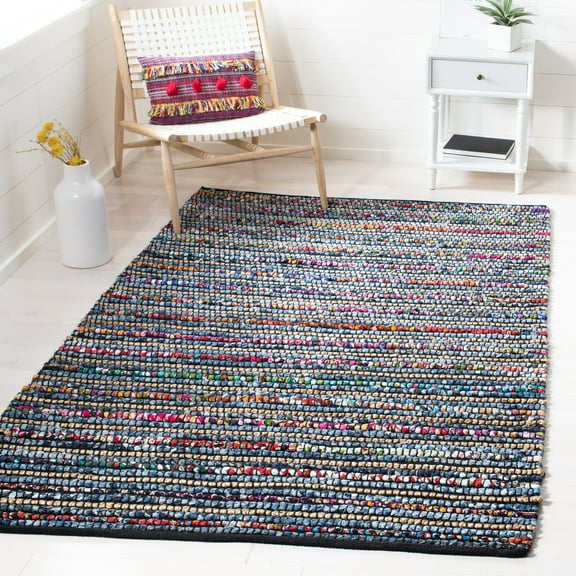 SAFAVIEH Cape Cod Maitland Geometric Area Rug, Multi/Natural, 2'3" x 4'