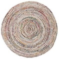 thumbnail image 1 of SAFAVIEH Cape Cod Miah Geometric Area Rug, Beige/Multi, 3' x 3' Round, 1 of 8