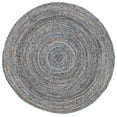 thumbnail image 1 of SAFAVIEH Cape Cod Miah Geometric Area Rug, Blue/Natural, 4' x 4' Round, 1 of 8
