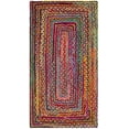 thumbnail image 1 of SAFAVIEH Cape Cod Miah Geometric Area Rug, Red/Multi, 2' x 3', 1 of 5