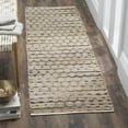 thumbnail image 1 of SAFAVIEH Cape Cod Machayla Geometric Runner Rug, Black/Natural, 2'3" x 8', 1 of 8