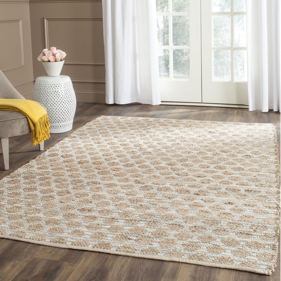 SAFAVIEH Cape Cod Machayla Geometric Area Rug, Gray/Natural, 4' x 6'