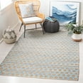 thumbnail image 1 of SAFAVIEH Cape Cod Machayla Geometric Area Rug, Blue/Natural, 5' x 8', 1 of 11