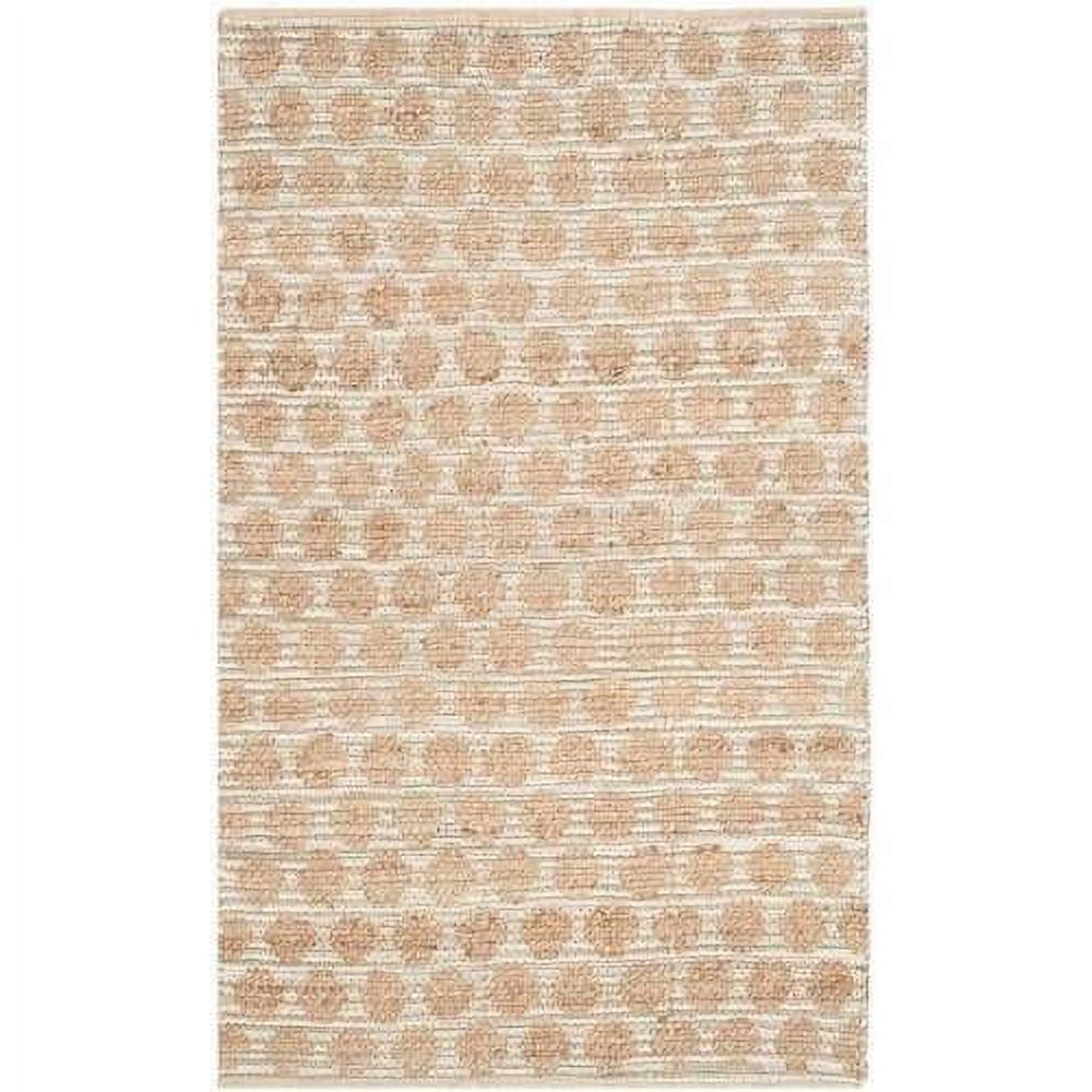 Cape Cod 4' x 6' Handwoven Gray Cotton Area Rug