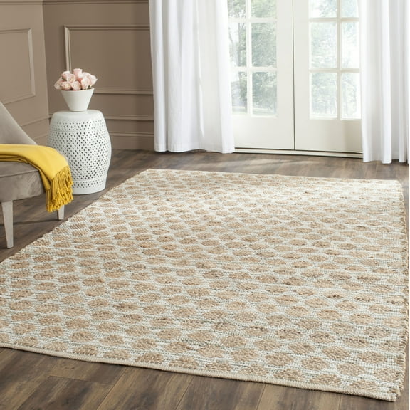 SAFAVIEH Cape Cod Machayla Geometric Area Rug, Gray/Natural, 8' x 10'