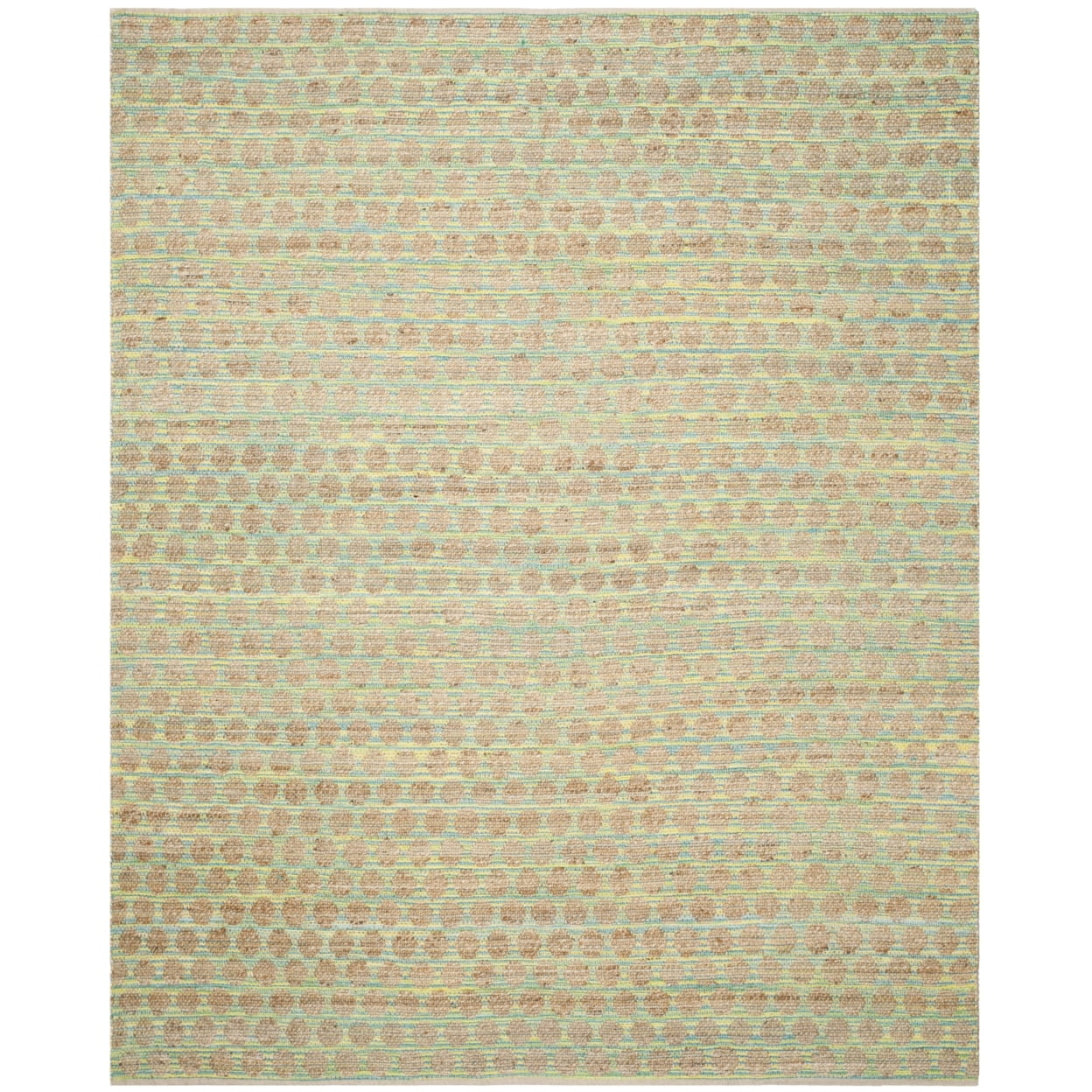 SAFAVIEH Cape Cod Michayla Braided Geometric Area Rug, 9' x 12', Teal ...