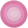 thumbnail image 1 of SAFAVIEH Cape Cod Richmal Geometric Cotton Area Rug, Red/Pink, 4' x 4' Round, 1 of 7