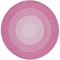 thumbnail image 1 of SAFAVIEH Cape Cod Richmal Geometric Cotton Area Rug, Red/Pink, 7' x 7' Round, 1 of 7