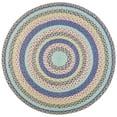 thumbnail image 1 of SAFAVIEH Cape Cod Robynne Geometric Area Rug, Blue/Green, 3' x 3' Round, 1 of 7