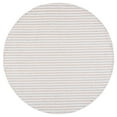 thumbnail image 1 of SAFAVIEH Cape Cod Rowina Wavy Striped Area Rug, Ivory/Beige, 6' x 6' Round, 1 of 10