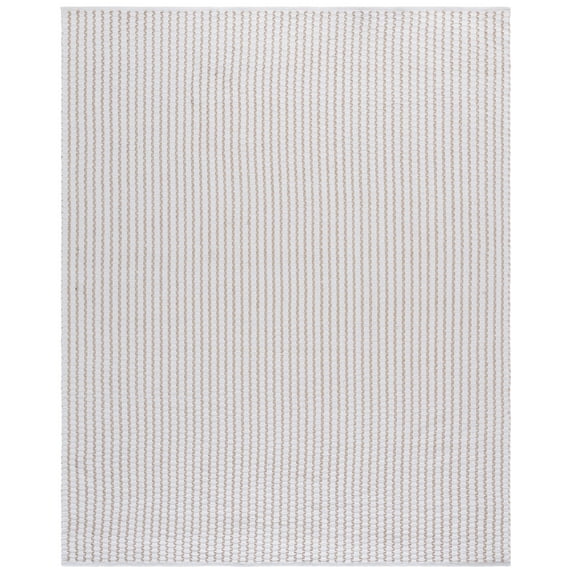 SAFAVIEH Cape Cod Rowina Wavy Striped Area Rug, Ivory/Beige, 8' x 10'