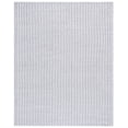 thumbnail image 1 of SAFAVIEH Cape Cod Rowina Wavy Striped Area Rug, Ivory/Charcoal, 9' x 12', 1 of 11