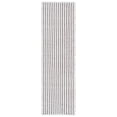 thumbnail image 1 of SAFAVIEH Cape Cod Rowina Wavy Striped Runner Rug, Ivory/Brown, 2'3" x 8', 1 of 6