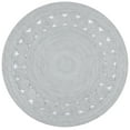 thumbnail image 1 of SAFAVIEH Cape Cod Salim Geometric Polyester Area Rug, Grey, 7' x 7' Round, 1 of 7